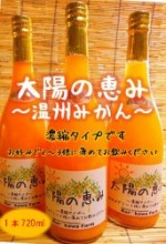 三柑王(さんかんおう)　三種の柑橘ストレート果汁100%ミックスジュース4本セット